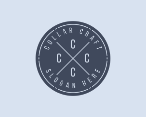 Hipster Business Shop logo design