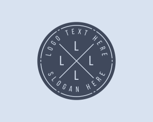 Hipster Business Shop Logo