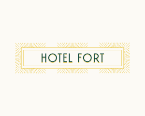 Luxury Hotel Business logo design