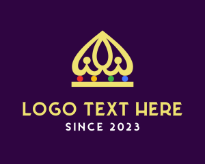 Tiara - Royal Jewel Crown logo design