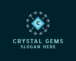 Diamond Crystal Jewelry logo design