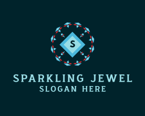 Diamond Crystal Jewelry logo design