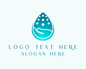 Rain - Hand Liquid Cleaner logo design