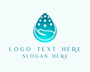 Drop - Hand Liquid Cleaner logo design