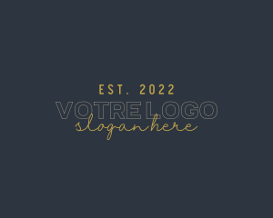 Industry - Boutique Elegant Signature logo design