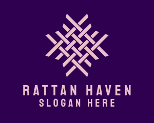 Rattan - Rattan Textile Pattern logo design