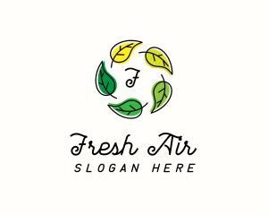 Organic Leaf Wellness logo design