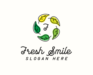 Organic Leaf Wellness logo design