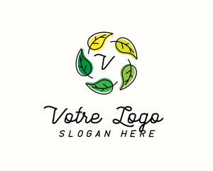 Organic - Organic Leaf Wellness logo design