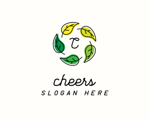 Fresh - Organic Leaf Wellness logo design
