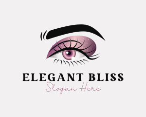 Shimmery Eye Makeup Logo