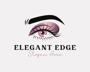 Shimmery Eye Makeup Logo