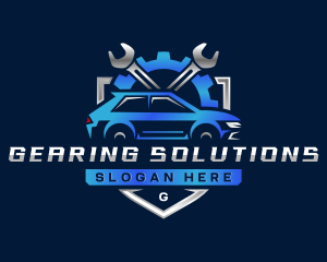 Automotive Gear Mechanic logo design