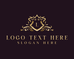 High End - Royalty Jewelry Crest logo design