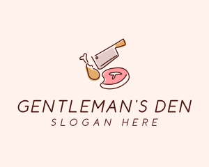 Butcher Deli Meat logo design