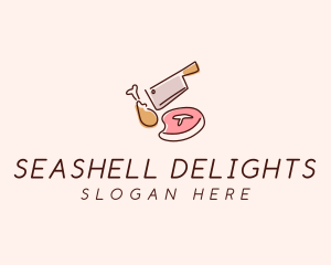 Butcher Deli Meat logo design