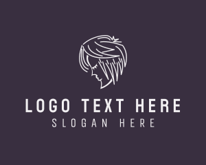 Male Hairdresser Head Logo