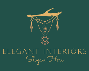 Macrame Hanger Decoration  logo design