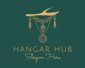 Macrame Hanger Decoration  logo design