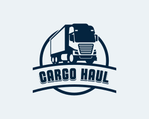 Freight Trucking Logistics logo design