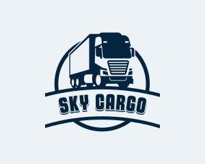 Freight Trucking Logistics logo design