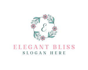 Bridal - Flower Wreath Wedding Planner logo design