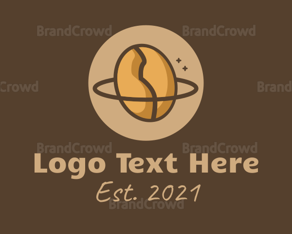 Coffee Bean Planet Logo