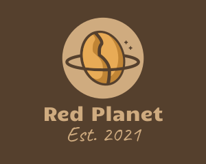 Coffee Bean Planet logo design