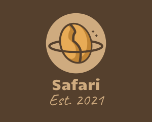 Orbit - Coffee Bean Planet logo design