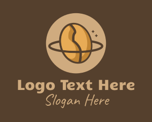 Coffee Bean Planet Logo