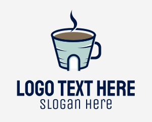 Tearoom - Coffee Mug Shack logo design