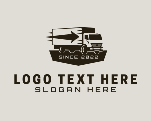 Truck - Arrow Delivery Trucking logo design