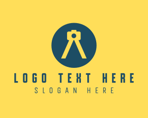 Vlogger - Photography Letter A logo design