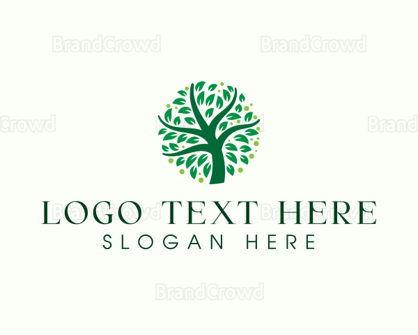 Tree Nature Landscaping Logo