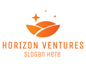 Horizon - Sunset Landscape Business logo design