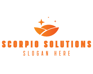 Sunset Landscape Business logo design