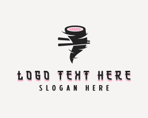 Tornado - Sushi Asian Dining logo design