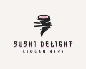 Sushi Asian Dining logo design