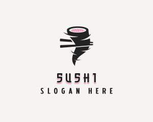 Sushi Asian Dining logo design