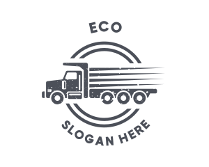 Cargo Logistics Truck Logo