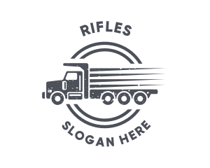 Cargo Logistics Truck Logo