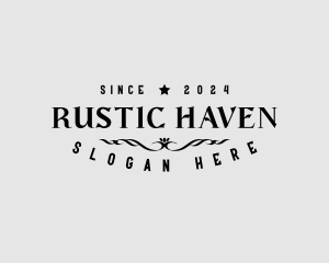 Rustic Tattoo Boutique logo design