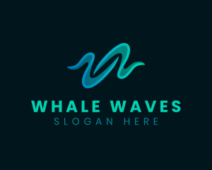 Sound Wave Digital Audio logo design