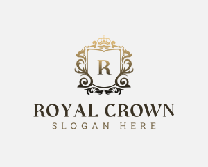 Monarch Crest Royalty logo design