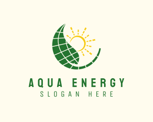 Renewable Solar Energy logo design