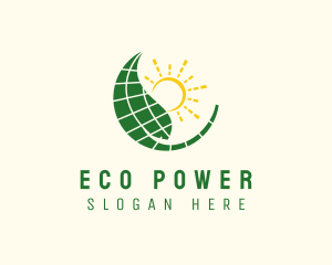 Renewable Energy - Renewable Solar Energy logo design