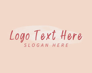 Elegance - Cursive Feminine Watercolor logo design