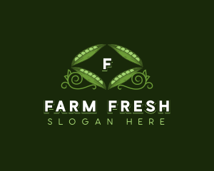 Bean Pea Vegetable logo design