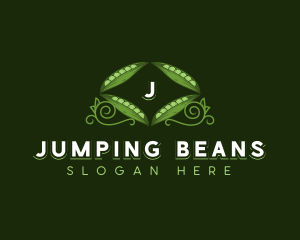 Bean Pea Vegetable logo design