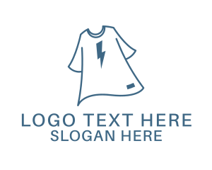 Lightning Wardrobe Apparel  Logo
